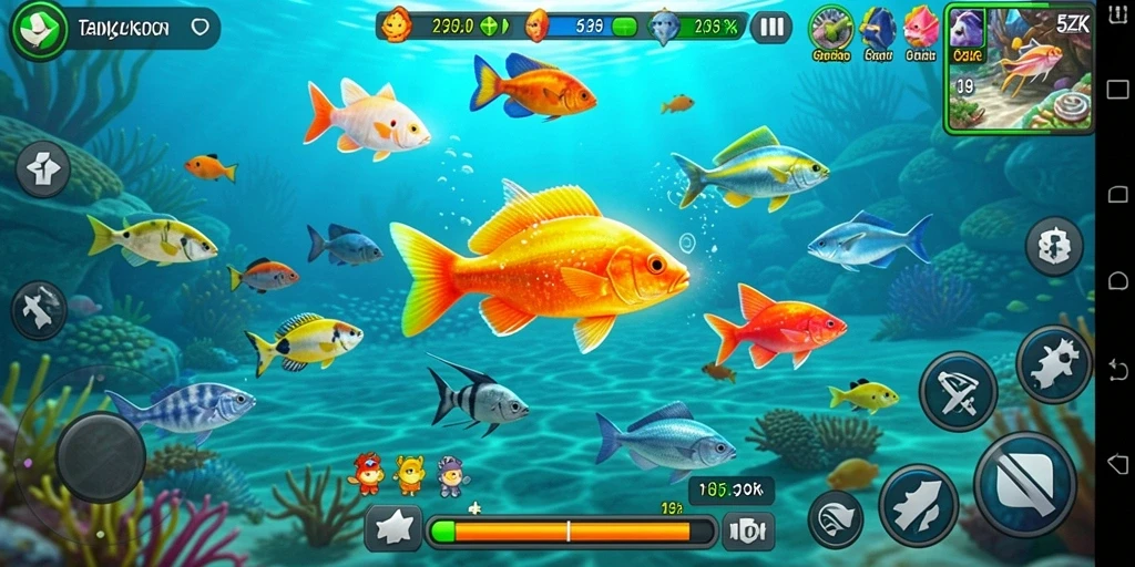 Screenshot gameplay Tembak Ikan yang seru dan penuh aksi.