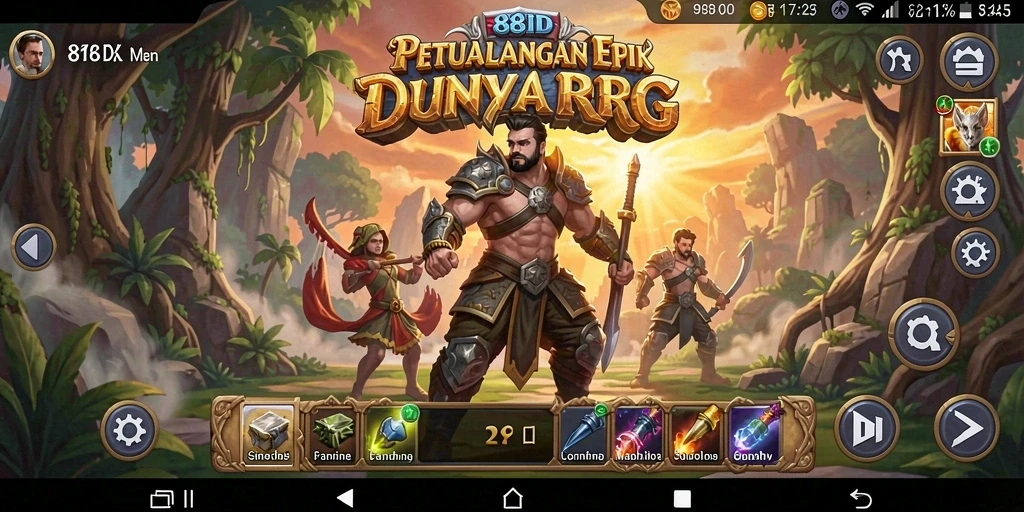 Tampilan gameplay RPG yang menakjubkan dari 88ID.