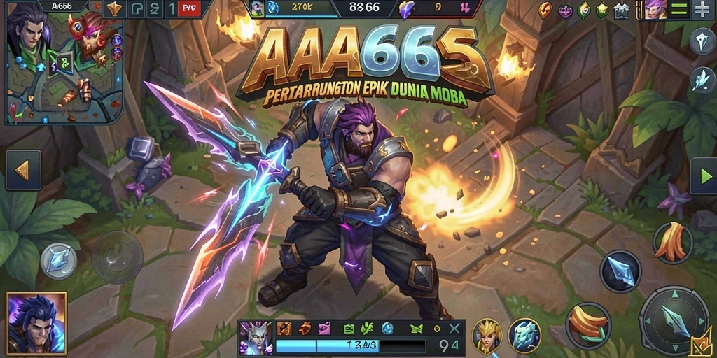 Gameplay seru AA666 dengan karakter unik dan strategi mendebarkan.