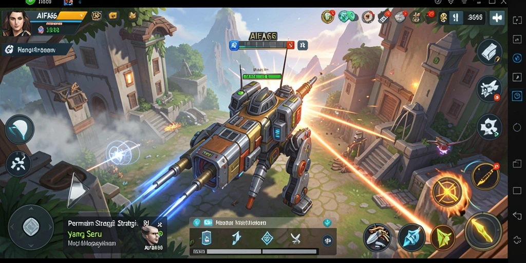 Tampilan gameplay menegangkan AIFA66 dengan strategi yang mendalam.