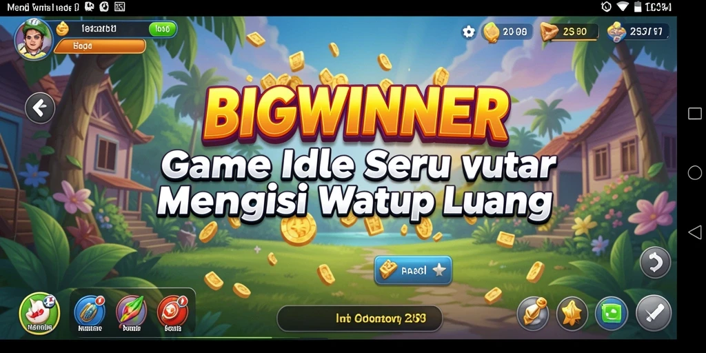 Tangkap momen seru dalam gameplay Idle BIGWINNER yang menarik.
