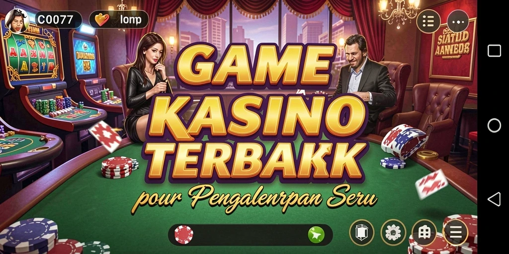 Tampilan gameplay C0077 yang menarik dan penuh aksi Kasino.
