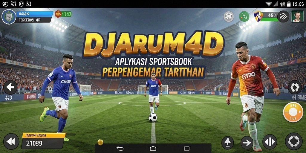Tampilan antarmuka DJARUM4D yang sederhana dan intuitif untuk taruhan olahraga.