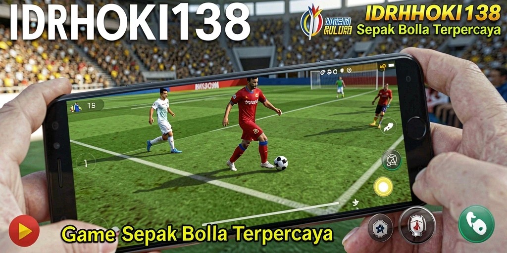 Tangkapan layar menampilkan momen seru dalam permainan sepak bola.