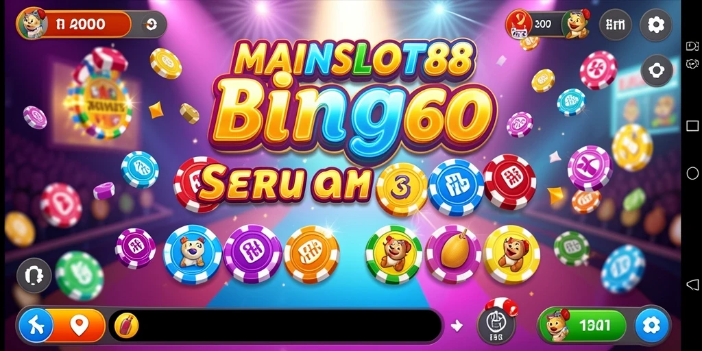 Screenshot MAINSLOT88 menunjukkan gameplay Bingo yang seru dan interaktif.