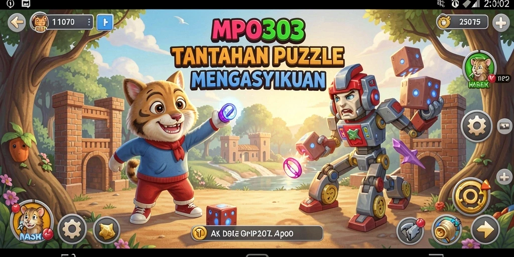 Tampilan menarik dari gameplay MPO303 yang menantang.
