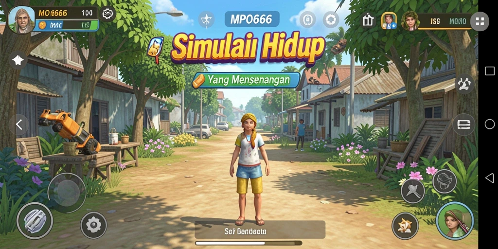 Tampilan gameplay MPO666 yang menarik dan interaktif.