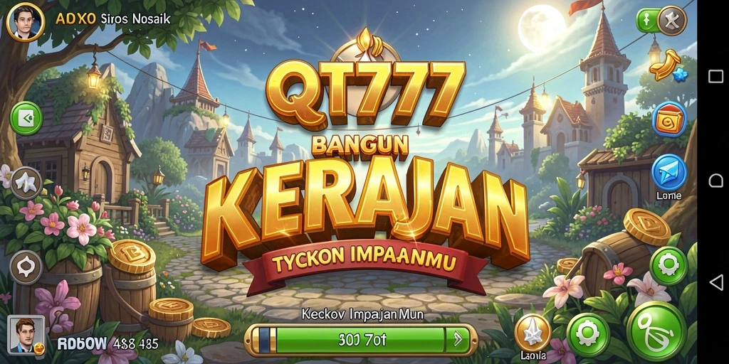 Tampilan gameplay Tycoon yang menakjubkan dan penuh strategi.