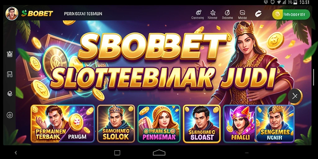 Tampilan gameplay yang menarik dan mendebarkan di SBOBET.