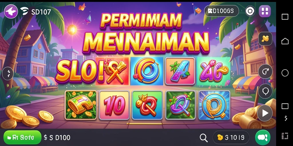 Tampilan seru gameplay slot di SD107 dengan fitur menarik.