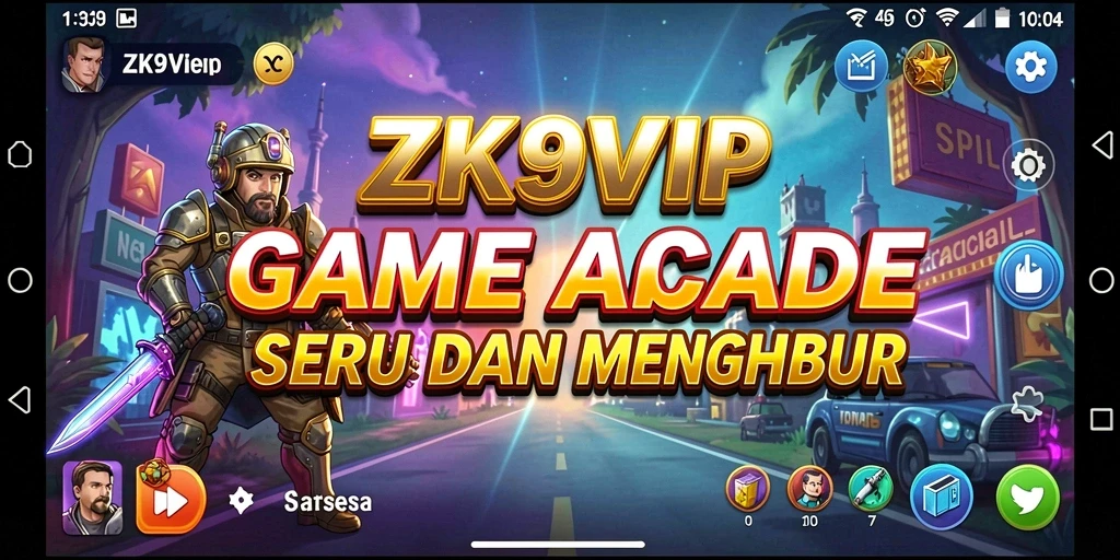Tampilan gameplay menarik dari ZK9VIP dengan grafis warna-warni.